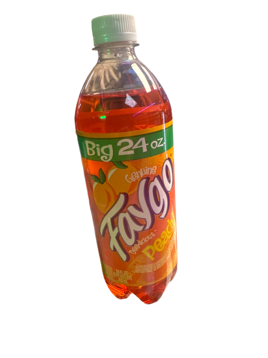 Faygo -peach -24 oz
