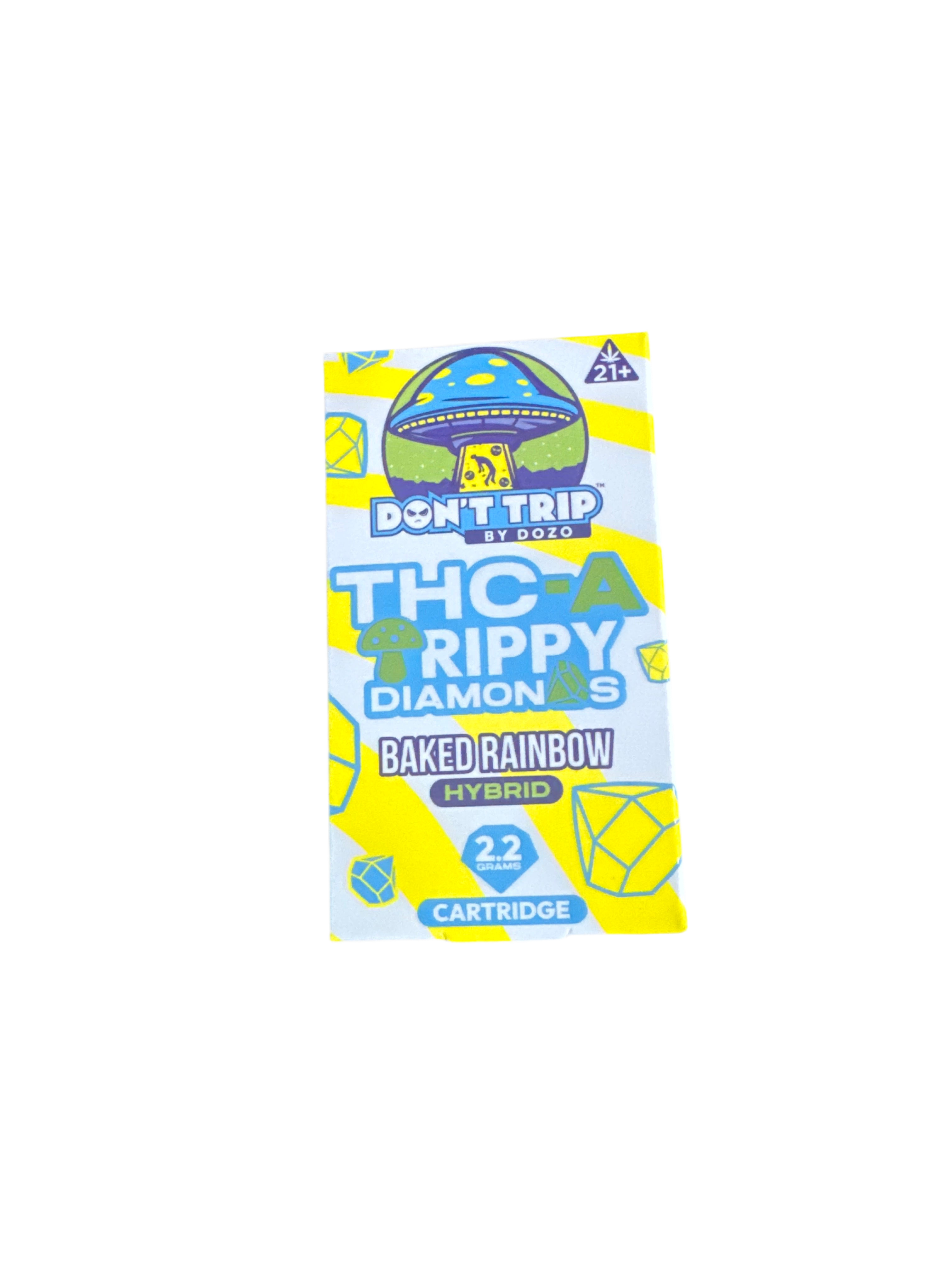 Don’t Trip by DOZO - Thc-A Trippy Diamonds - Hybrid 2.2 Gram - Baked Rainbow
