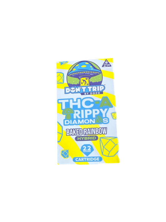 Don’t Trip by DOZO - Thc-A Trippy Diamonds - Hybrid 2.2 Gram - Baked Rainbow