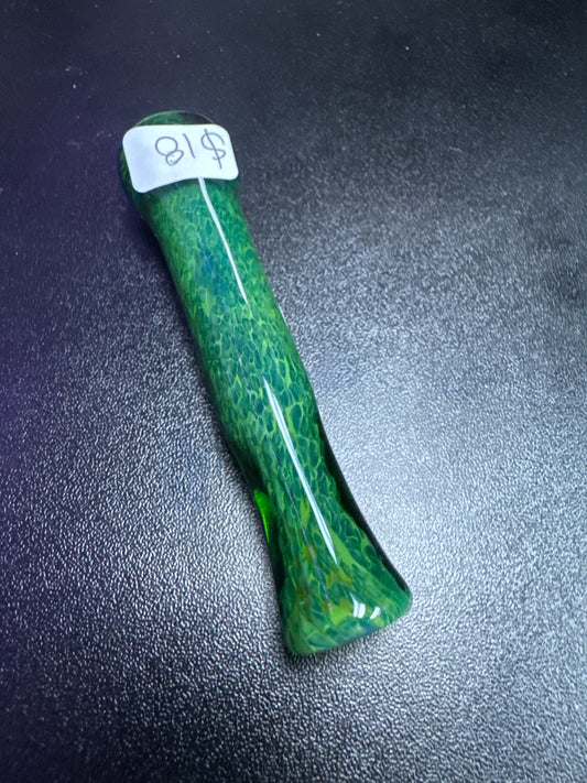 Green Chillum with blue interior Design