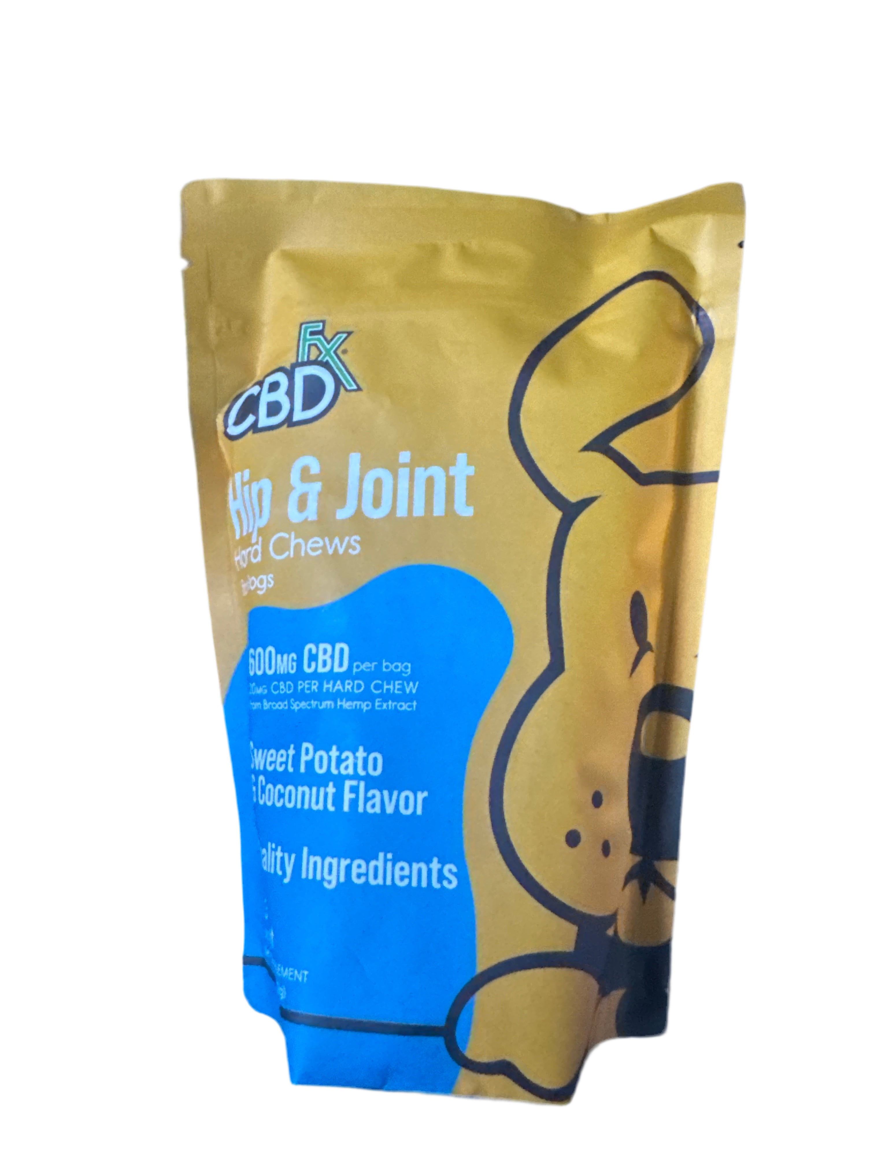 CBDFX - Hip & Joint - 600mg CBD - Hard Chews