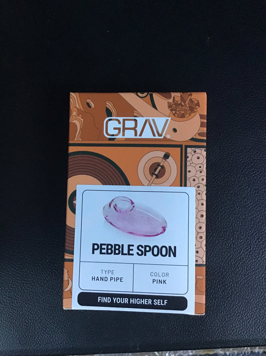 Grav Pink Pebble Spoon