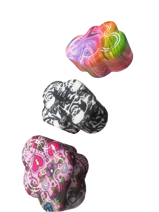 Assorted Design Cloud Silicone Stash Jar