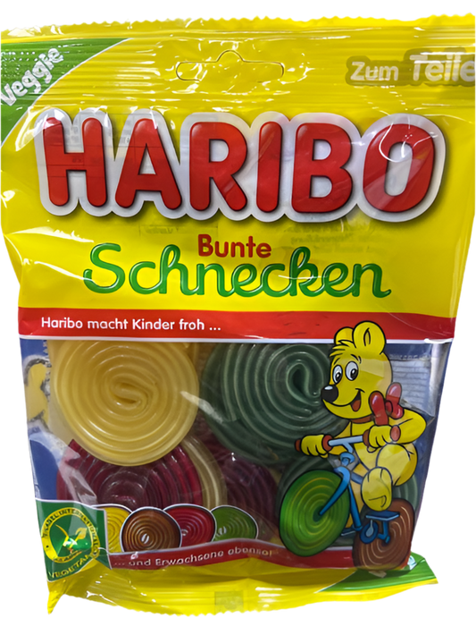 Haribo-Germany Import - Bunte Schnecken