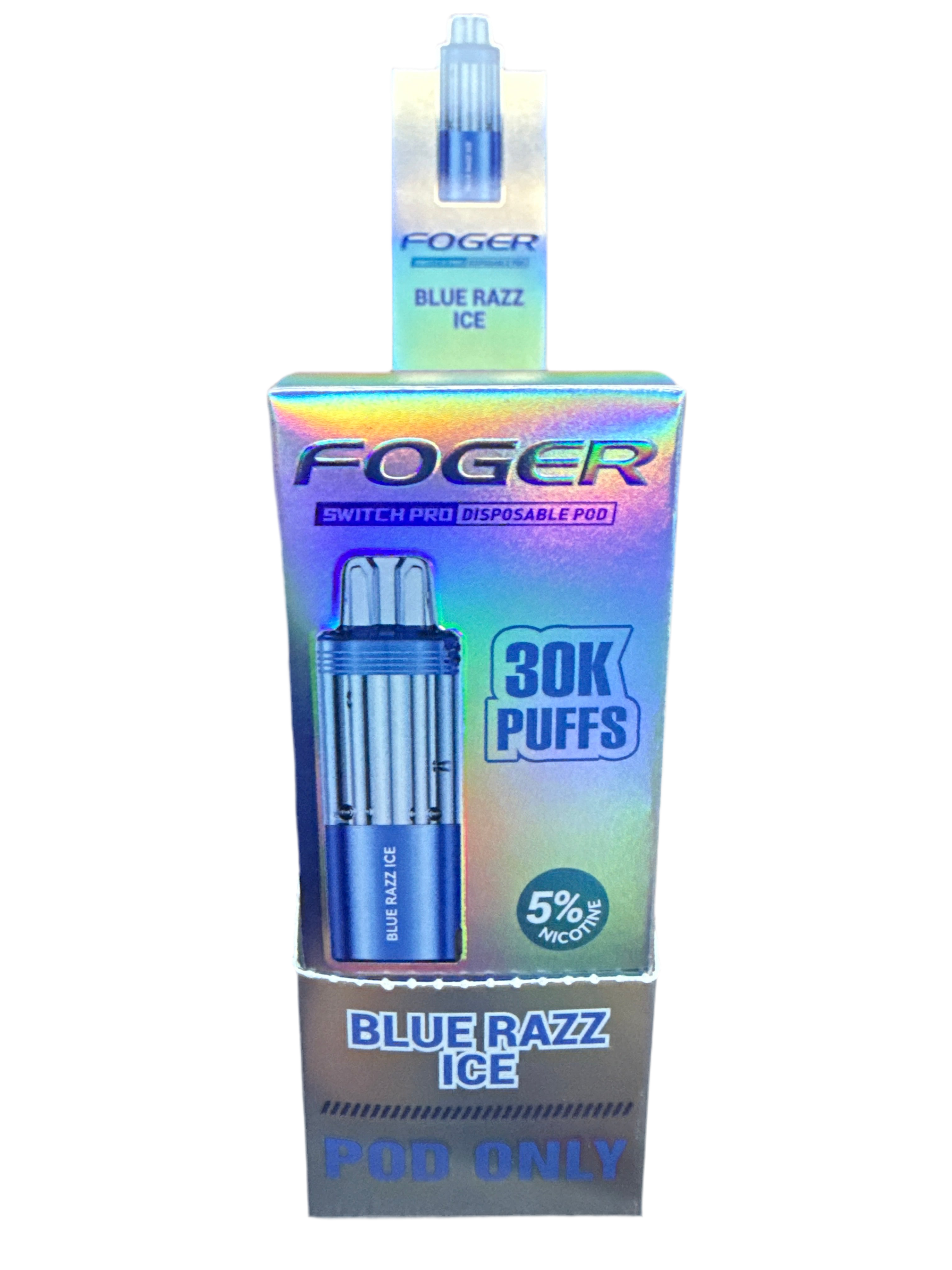 Blue Razz ice, fogger