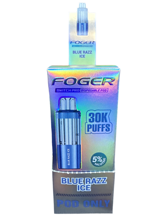 Blue Razz ice, fogger
