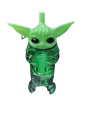 Baby Yoda Glass Water Pipe