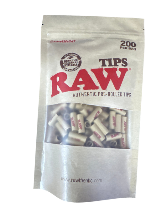 Raw - Prerolled Tips (200ct)