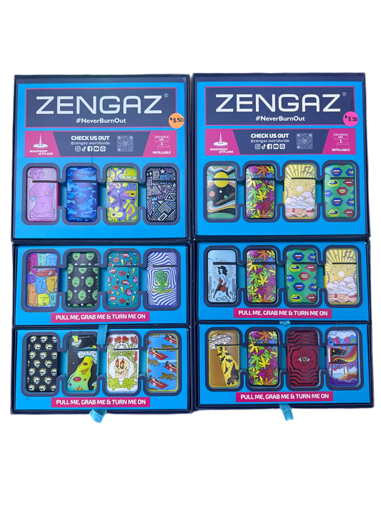 Zengaz Refillable Wind Proof Pocket Lighter