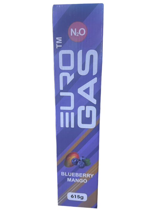Euro Gas - Blueberry Mango - 615g