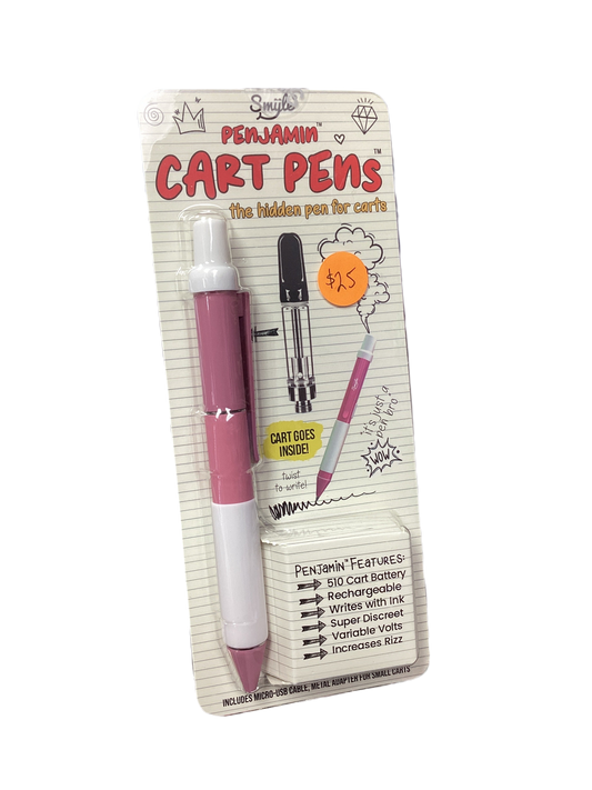 Smyle Penjamin 510 Cartridge Pens - Pink