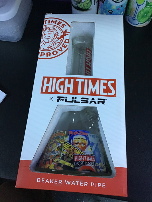 High Times X Pulsar Beaker Water Pipe