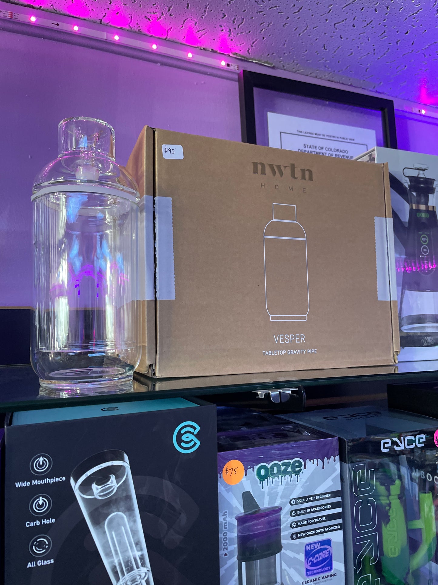 nwtn Home Vesper Tabletop Gravity Pipe