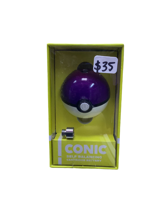 Iconic Pokeball 510 Thread Battery - Purple