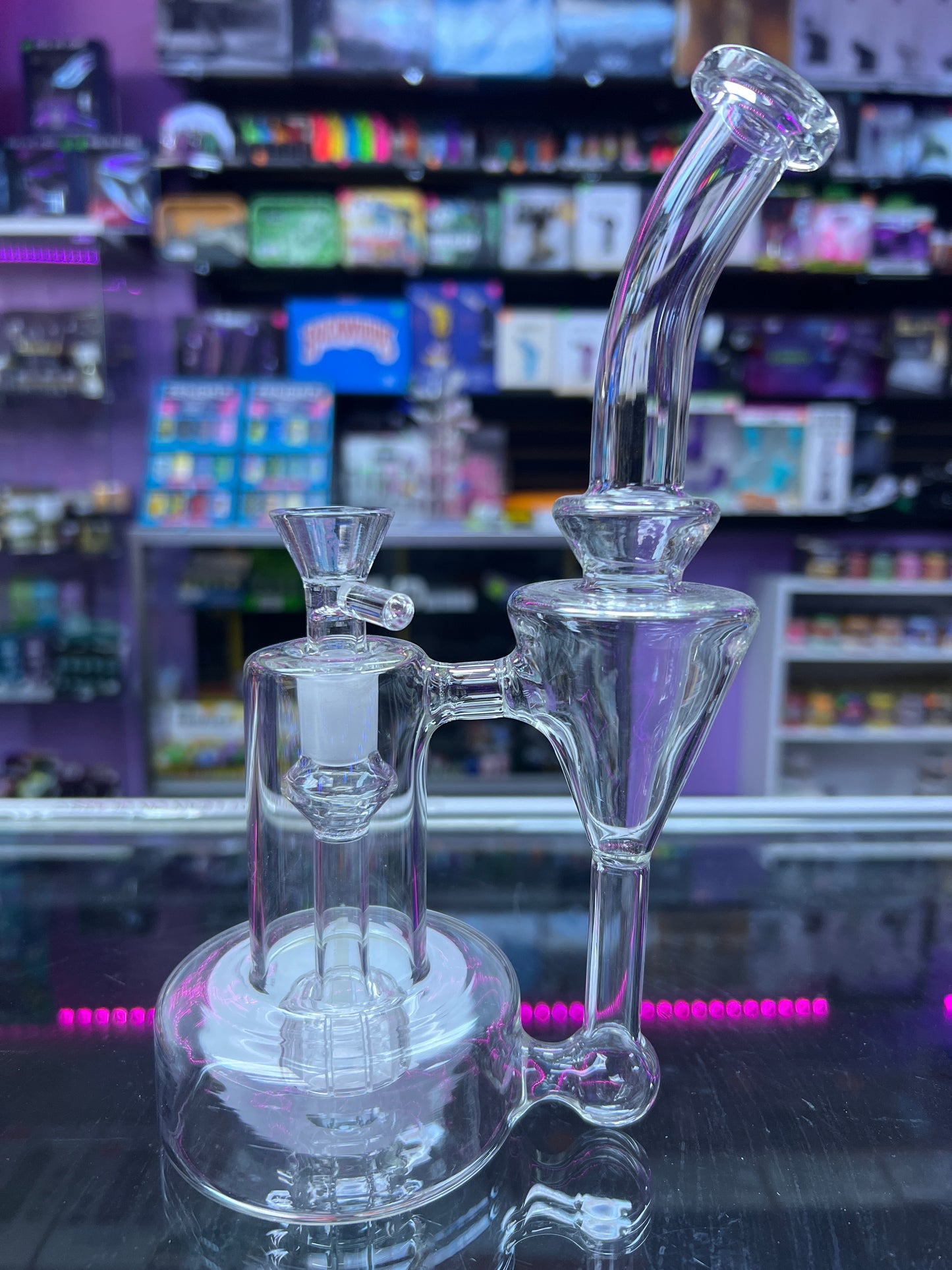 Perc water pipe curved
