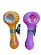 Eyce Spiral Spoon (Silicone Hand Pipe w Glass Bowl)