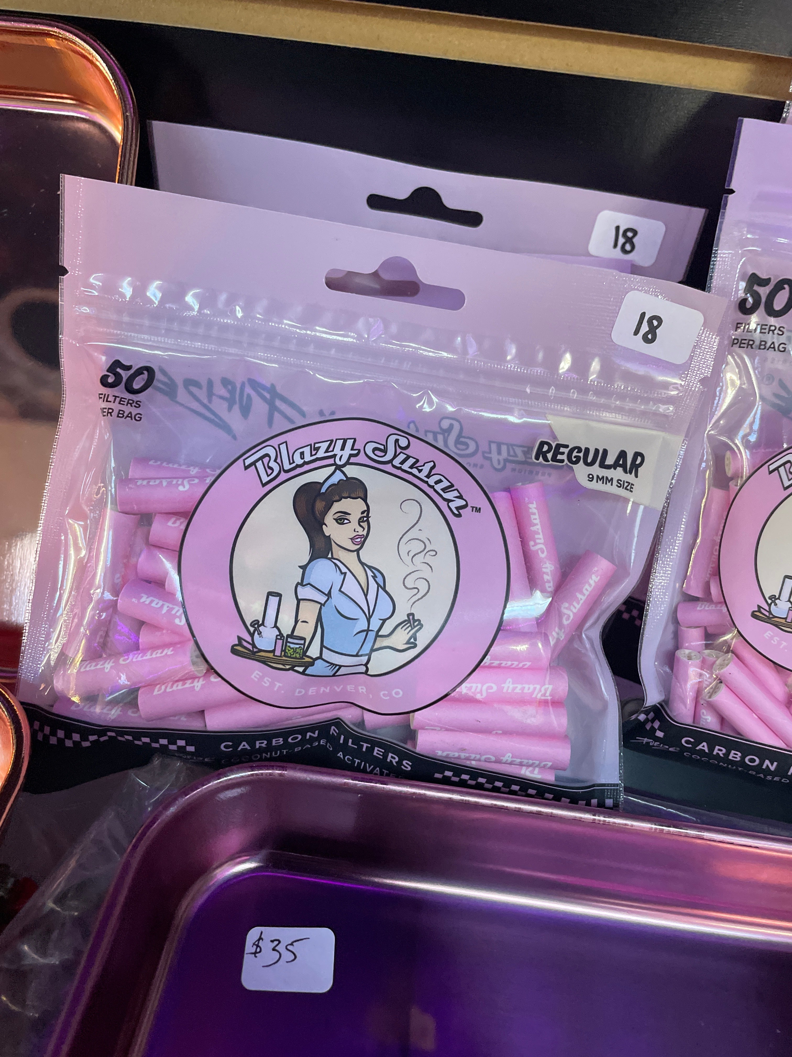 Blazy Susan Regular Carbon Filters (50pc)