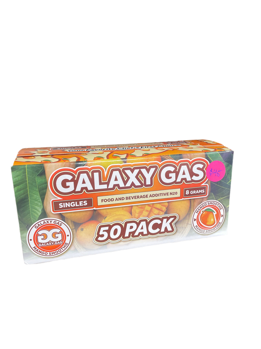 Galaxy Gas Food & Beverage N20 - 50 Singles - Mango Smoothie