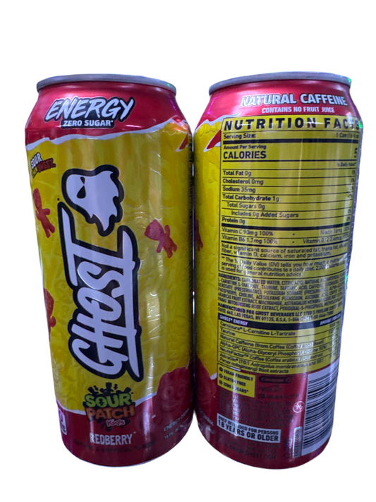 Ghost Energy (Sour Patch Kids Collab - Redberry)