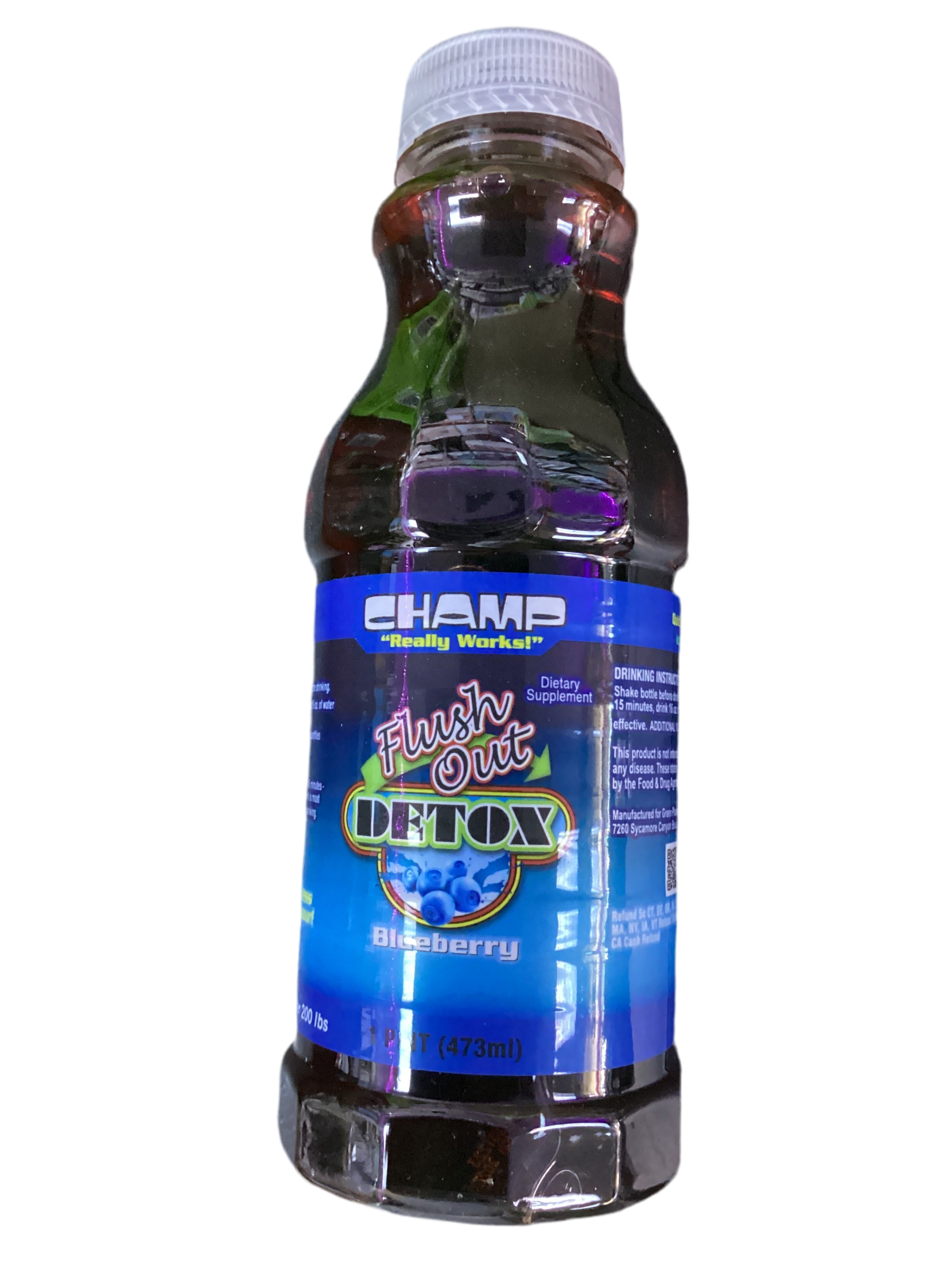 Champ Flush Out Detox - Blueberry