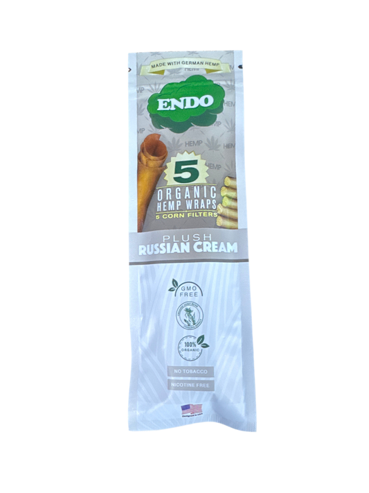 Endo Organic Hemp Wraps - Plush Russian Cream