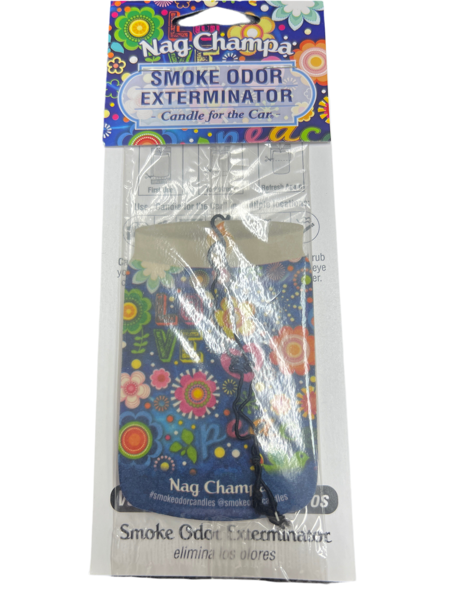 Smoke Odor Exterminator Car Air Freshener - NAG CHAMPA