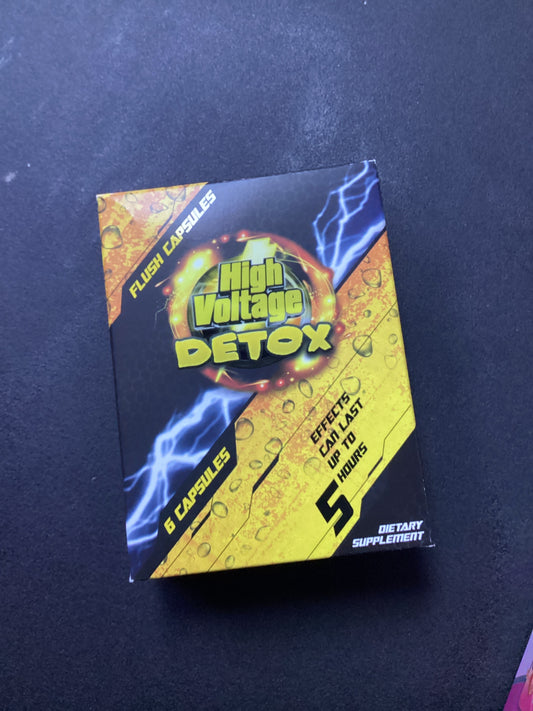 High Voltage Detox - 6 Capsules Dietary Supplement