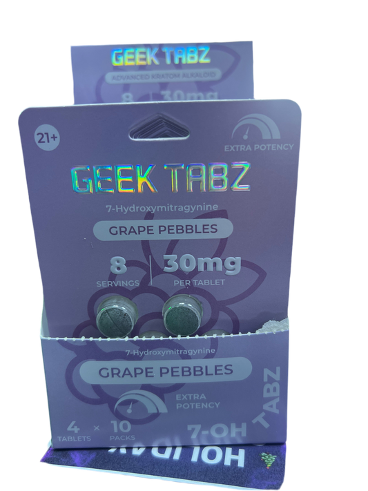 Geek tabs -grape pebbles - 7Oh