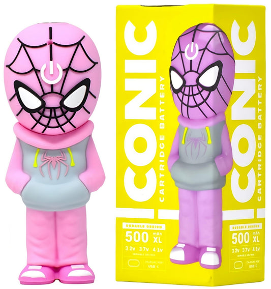 Iconic Spider-Man 510 Cartridge Battery - Pink