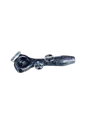 Locally Blown Black See Through Handpipe