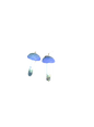 Hand Blown Magic Mushroom Earrings