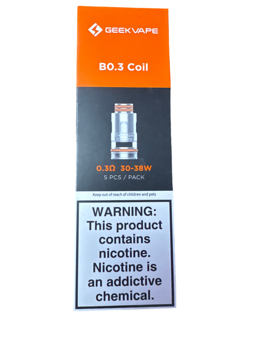 Geekvape B 0.3ohm 30-38W 5pcs