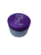 Beamer purple and silver grinder