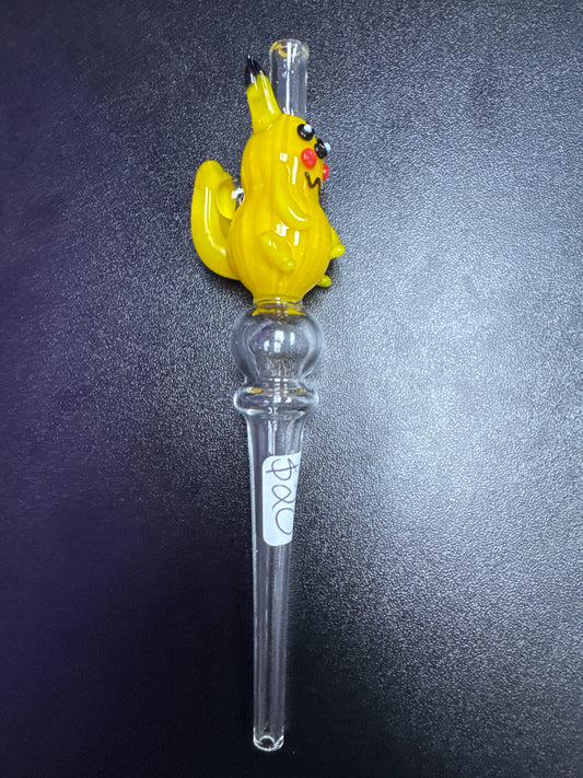 Pikachu Glass Straw