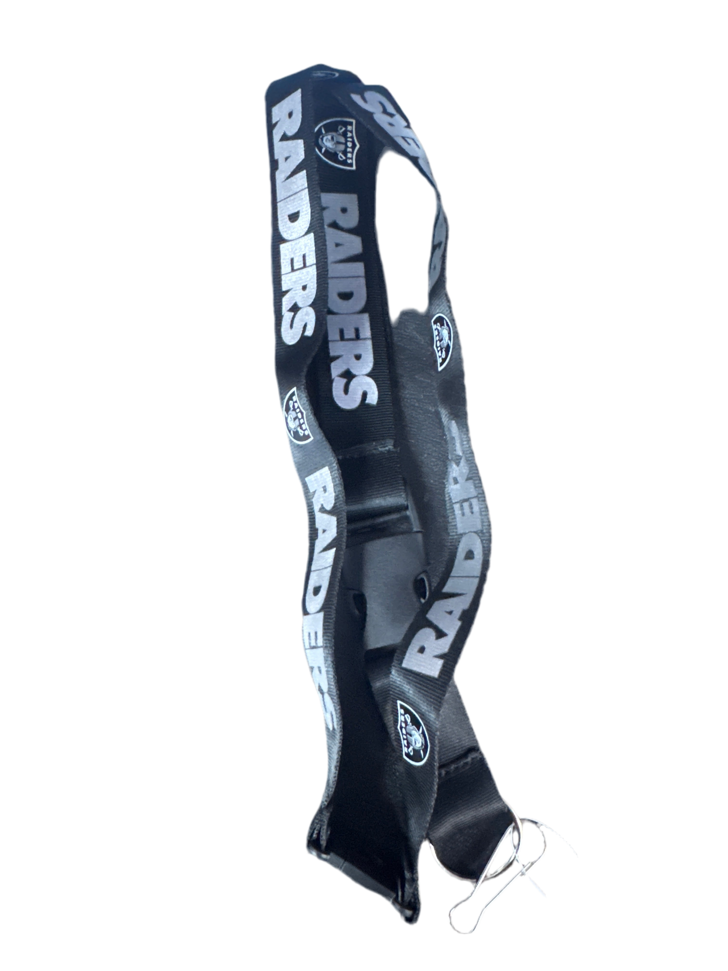 Raiders Black Lanyard