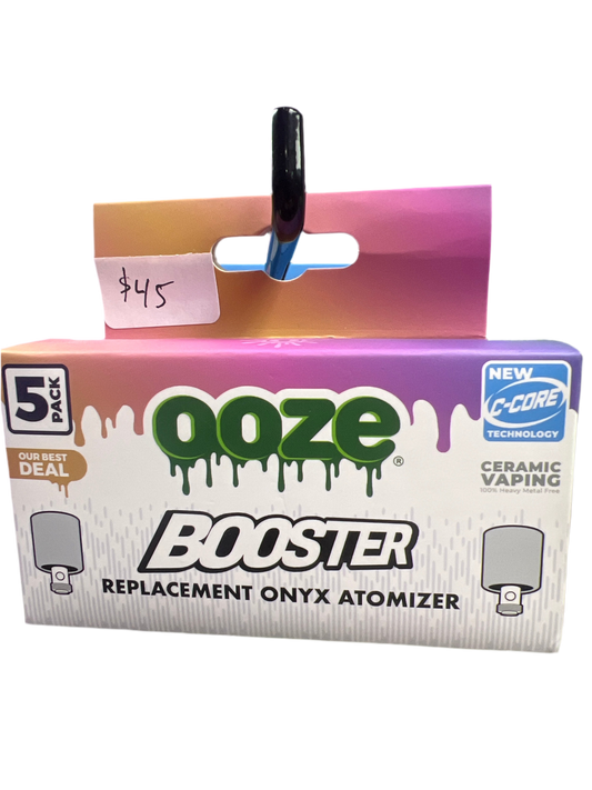 OOZE Booster Replacement Onyx Atomizer 5 pk