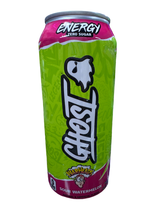 Ghost Energy (Warheads Collab - Sour Watermelon)