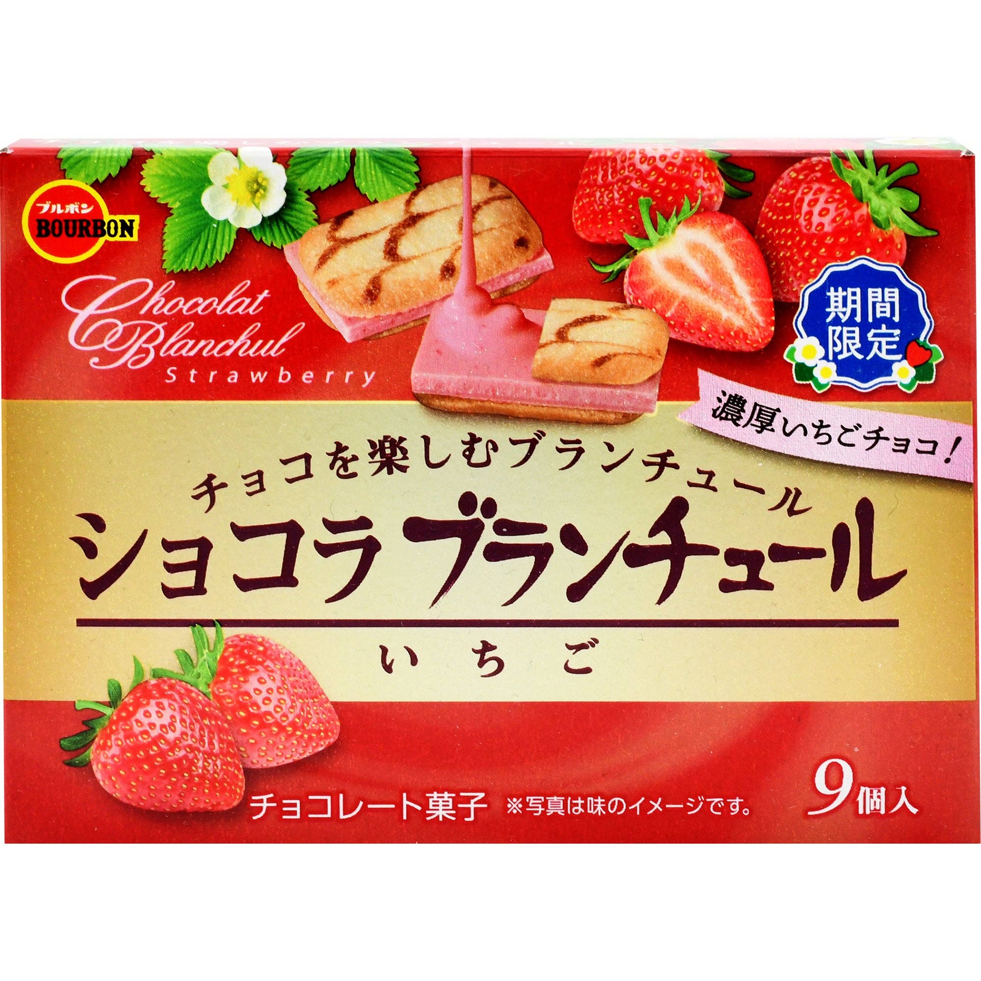 Bourbon Chocolate Blanchul Ichigo Strawberry (Japan)