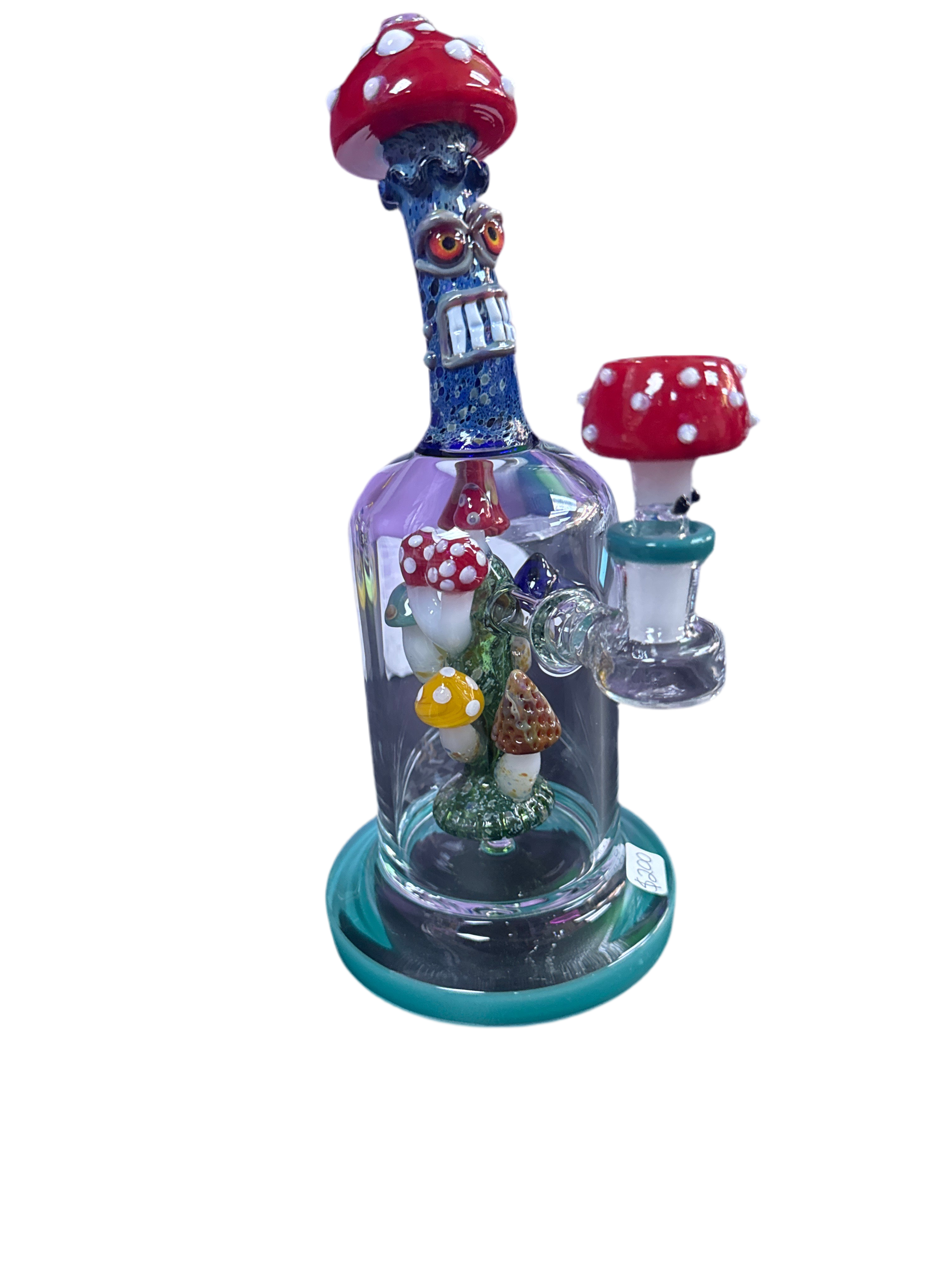 Angry Mushroom With Multi Mushroom Design Inside WaterPipe