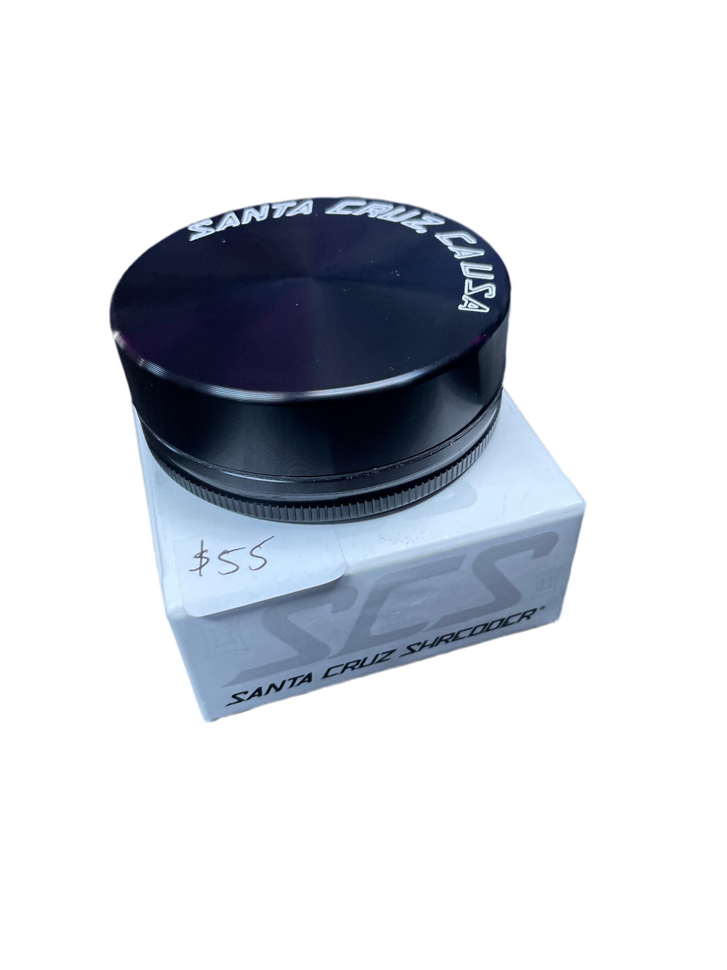 Santa Cruz 2 pc Large Black Shredder Grinder