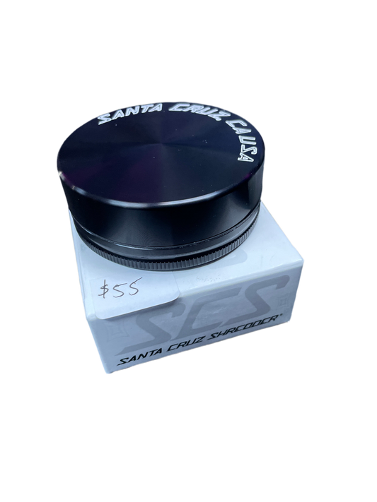 Santa Cruz 2 pc Large Black Shredder Grinder
