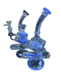 Dice decal recycler water pipe