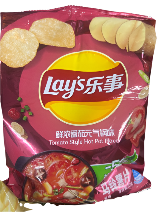 Lays - Tomato Style Hot Pot Flavor - China Import