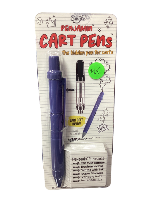 Smyle Penjamin 510 Cartridge Pens - Blue