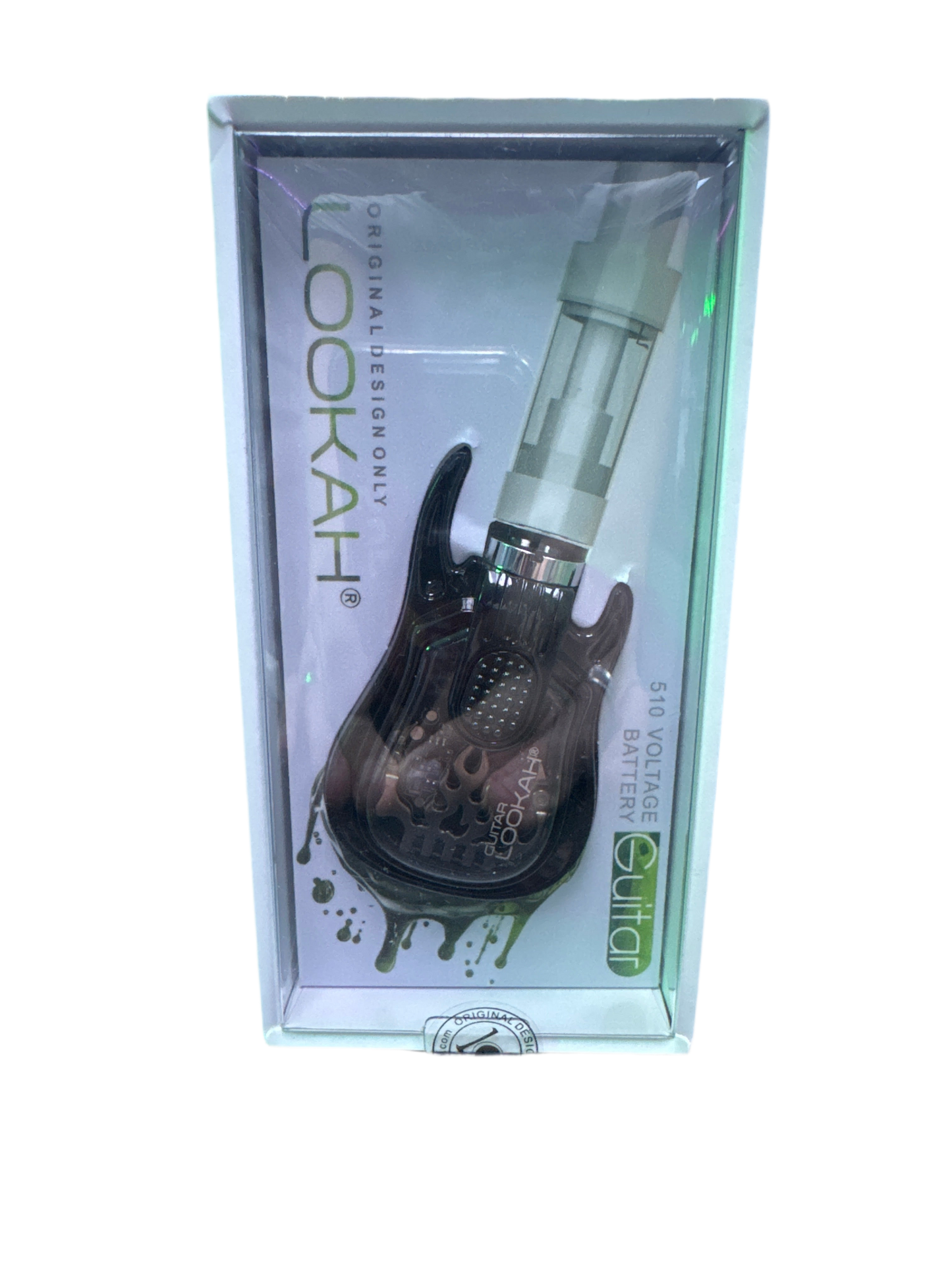 Lookah Guitar - 510 Cartridge Battery - Black