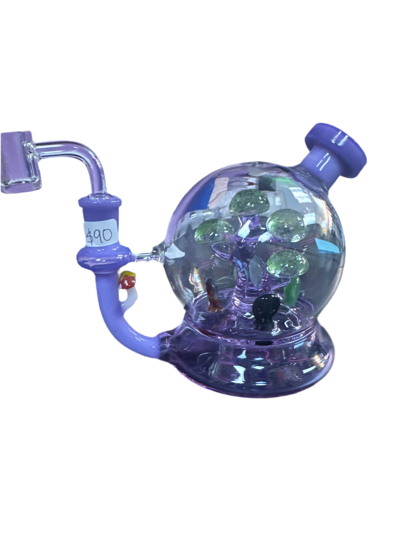 Sphere With Mushroom Interior Water Pipe
