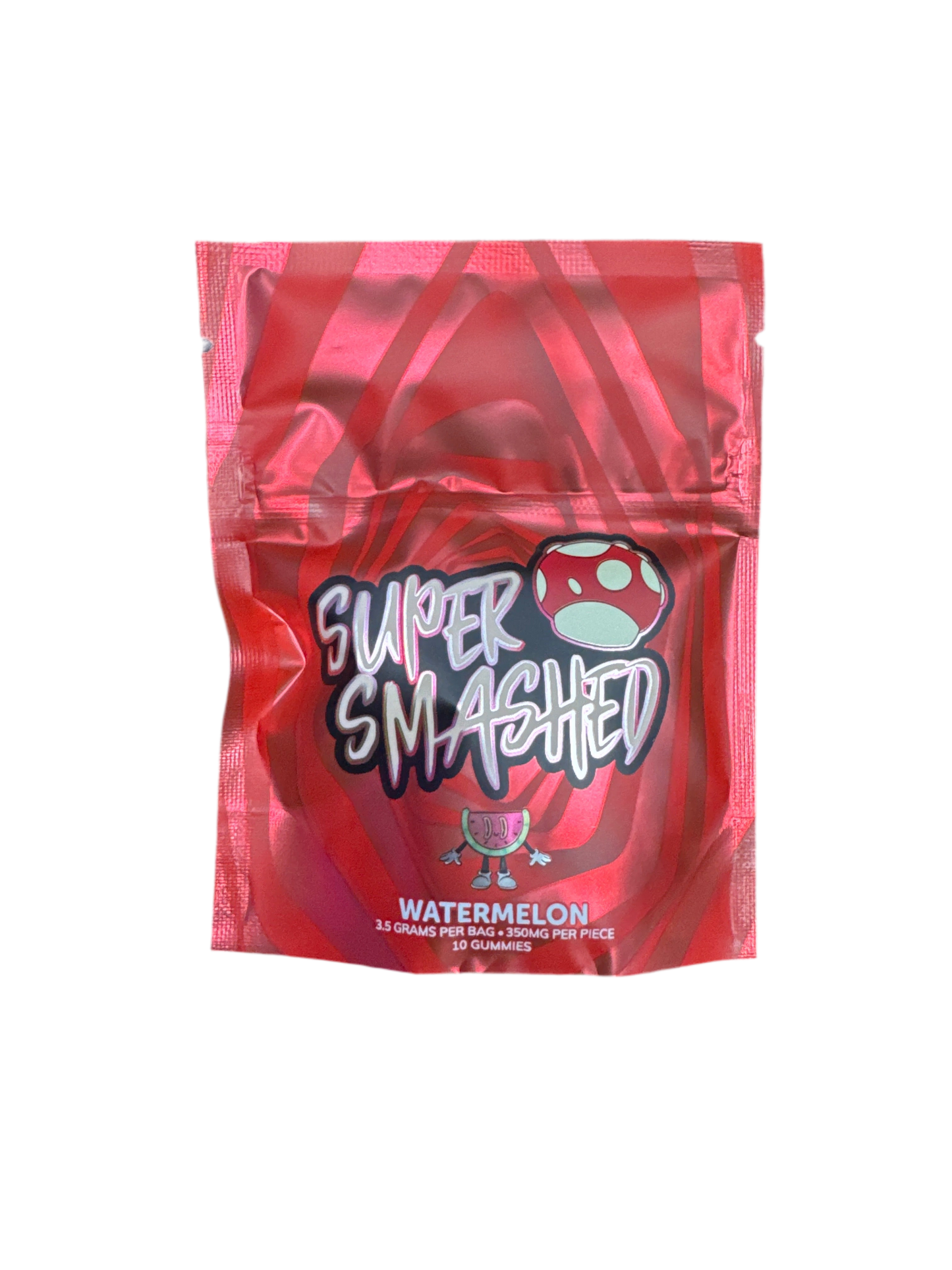 Super Smashed - Watermelon Mushroom Gummies - 10ct 3.5G per bag