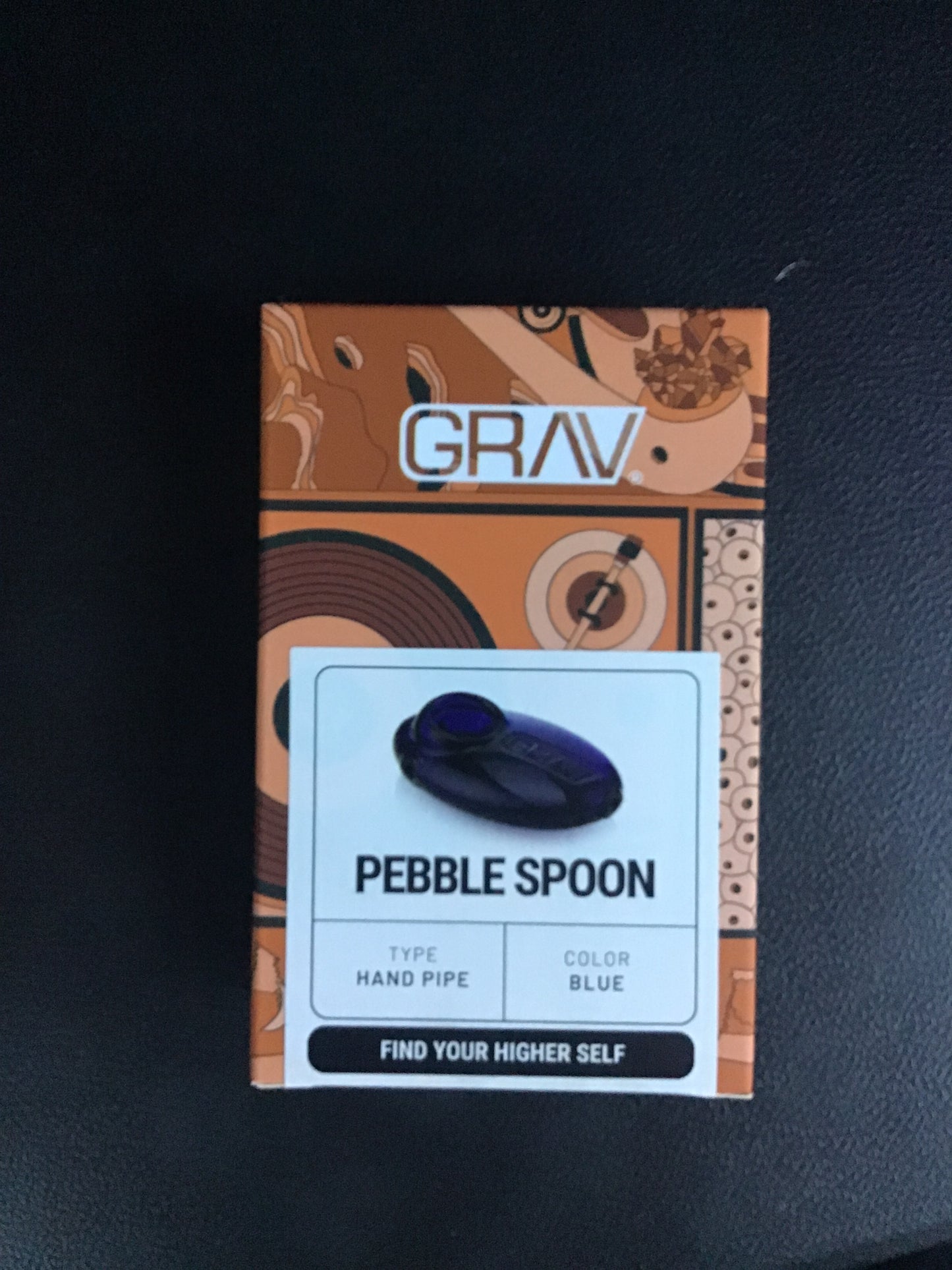 Grav Blue Pebble Spoon