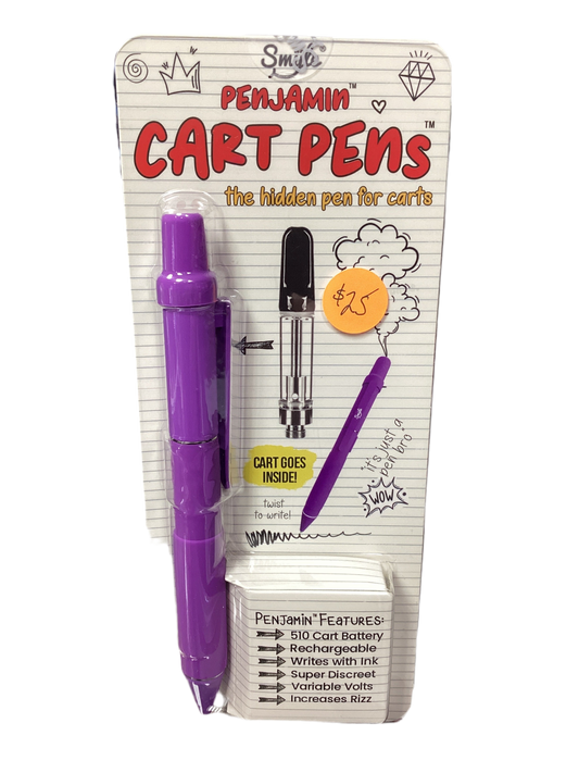 Smyle Penjamin 510 Cartridge Pens - Royal Purple
