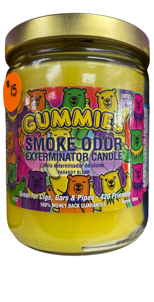 Smoke Odor Exterminator Candle 13oz - Gummies